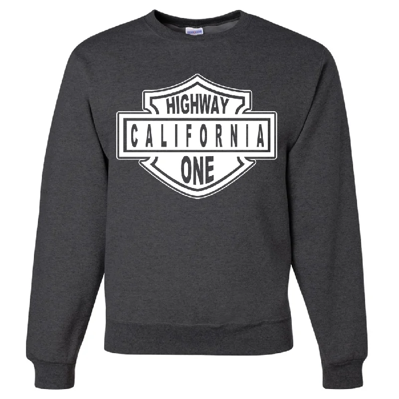 California Highway One Crewneck Sweatshirt