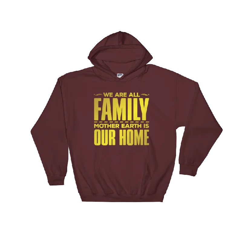 Camo HoodiesMother Earth is Our Home: Hooded Sweatshirt