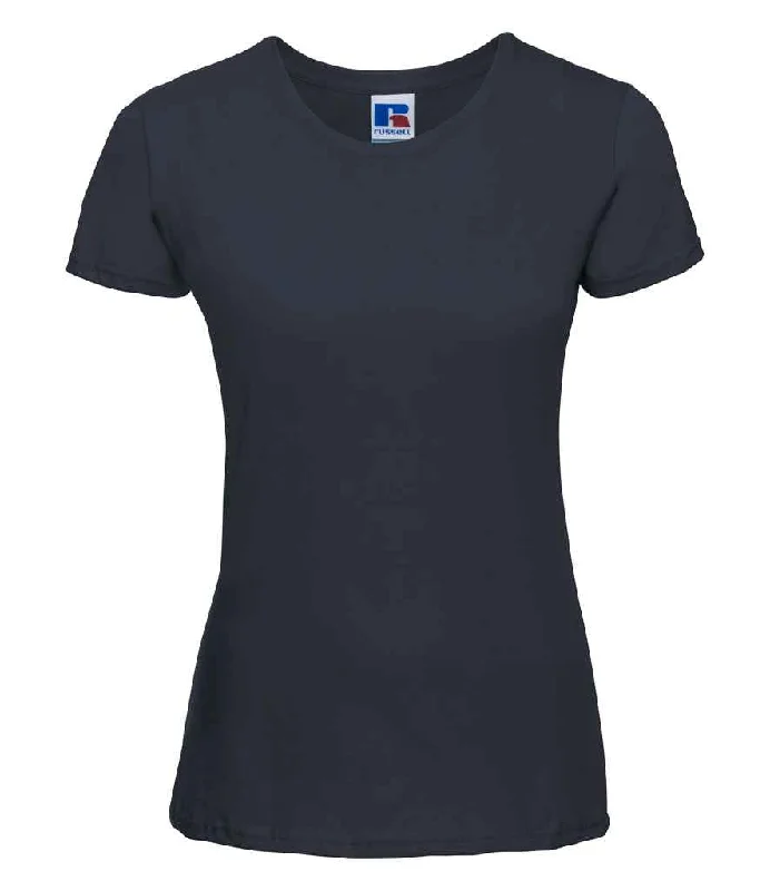 Russell Ladies Lightweight Slim T-Shirt | French Navy