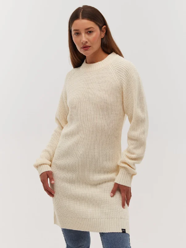 Karlie Rib Knit Sweater Dress