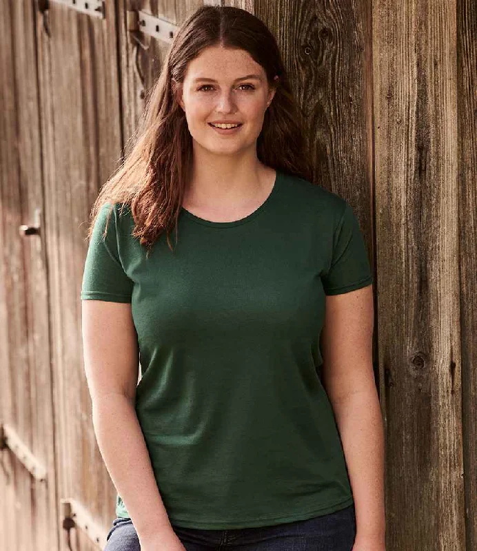 Fruit of the Loom Ladies Iconic 150 T-Shirt | Forest Green