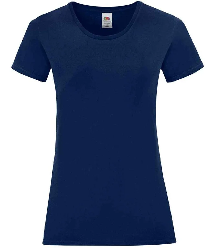 Fruit of the Loom Ladies Iconic 150 T-Shirt | Navy