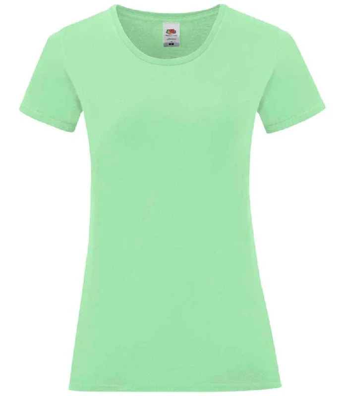 Fruit of the Loom Ladies Iconic 150 T-Shirt | Neo Mint