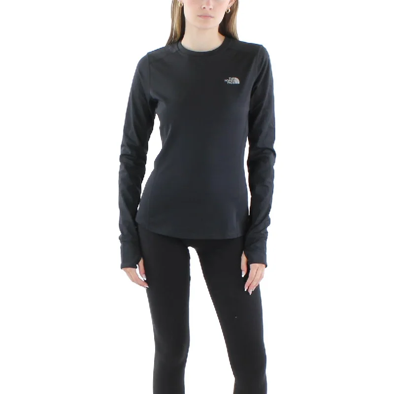 The North Face Womens Long Sleeve Logo Pullover Top